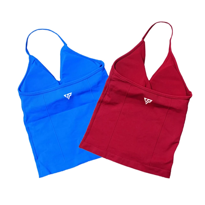 

Neck Vest Yoga Top Halter Top Gym Summer Ladies Neck Bra Comfortable Yoga Vest Workout Top Sports Vest