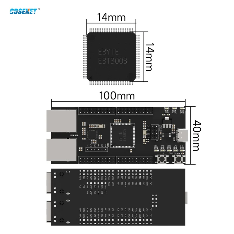 PN to Modbus Master Slave Serial UART Pass-through IO Functionality CDSENET EBT3003 Botu STEP7
