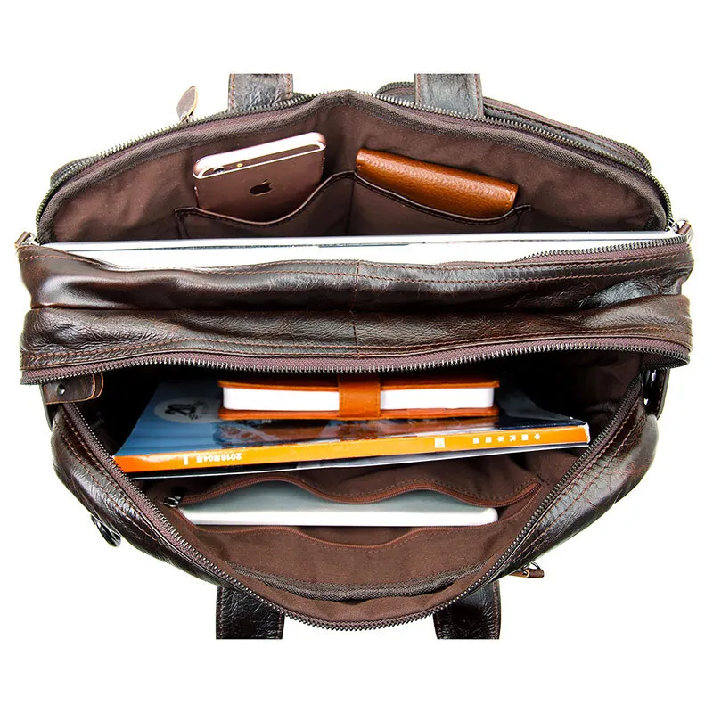Wysokiej klasy plecak męski ze 100% prawdziwej skóry, plecak podróżny, torba szkolna ze skóry naturalnej, torba weekendowa, torba na nocleg, nowy model 2016 M039 #