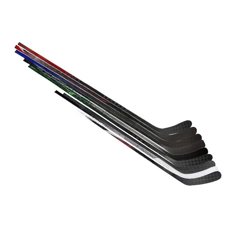 High Performance Custom Ice Hockey Sticks Carbon Fiber Hockey Sticks for Competitive Players
