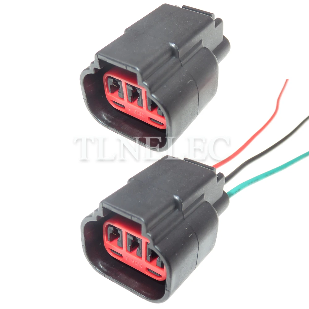 3 Pin Way Auto Wire Cable Connector with Wires Auto Crankshaft Camshaft Sensor Sealed Sockets For Ford Mondeo Focus Mazda