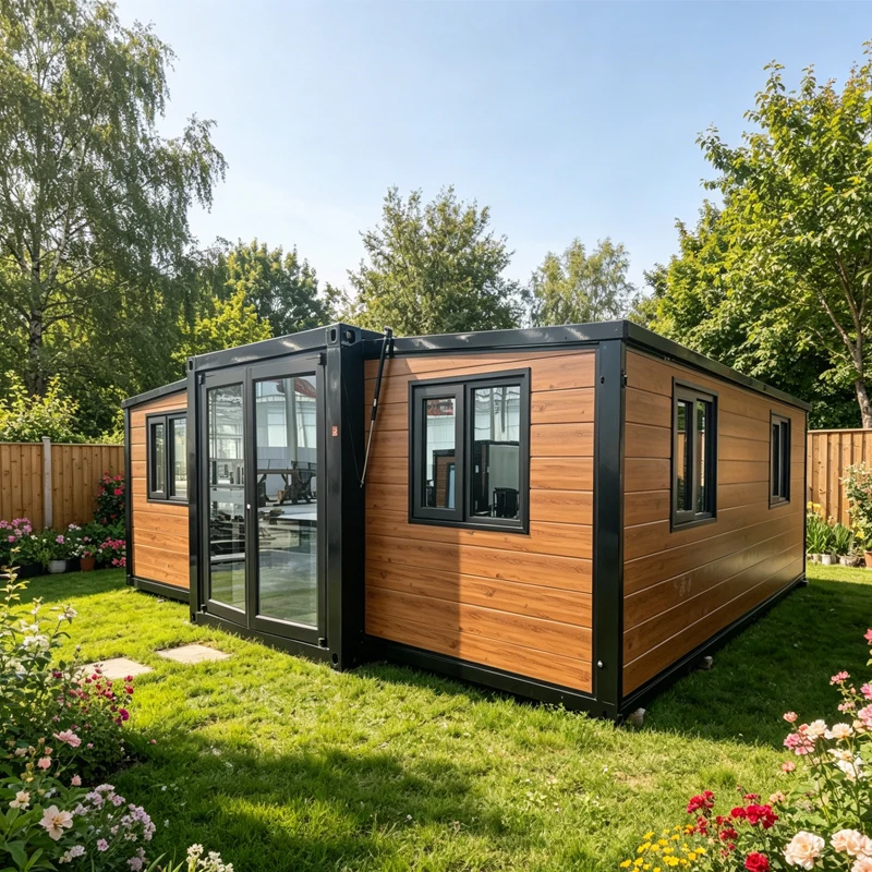 Expandable House 40Ft Prefabricated Container House Prefabricated Steel Container House Prefab Modular Homes