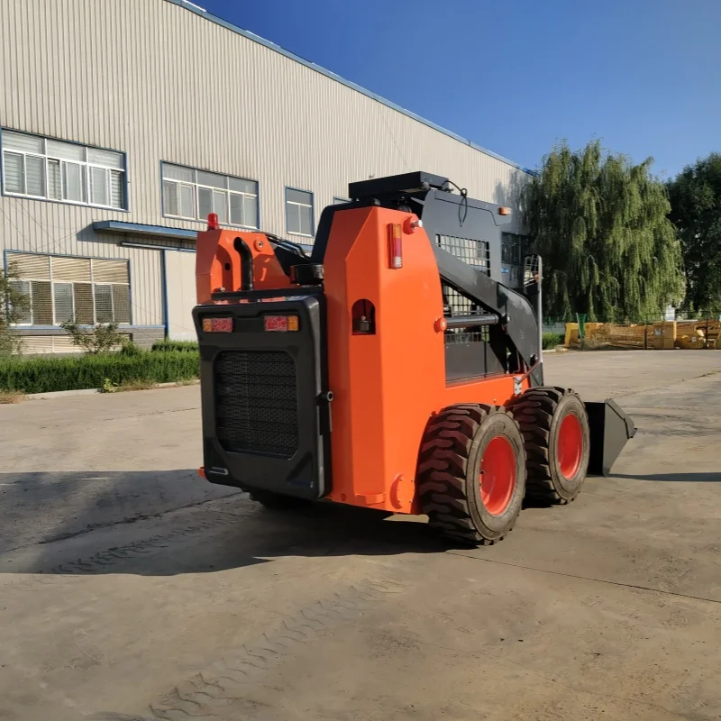 لودر مدمج |   جرافة ذات عجلات صغيرة تعمل بالديزل معتمدة من CE |   آلة متعددة الاستخدامات لجميع التضاريس للمزرعة والبناء