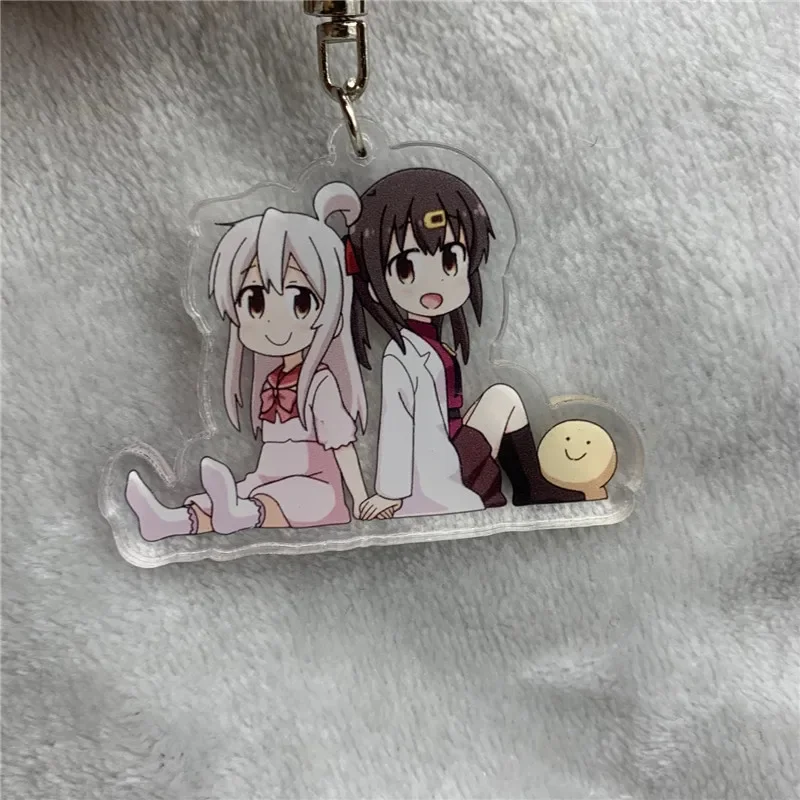 Anime Keychain Oyama Mahiro Oyama Mihari Acrylic Keyring strap Figure Hanging Accessories 6cm