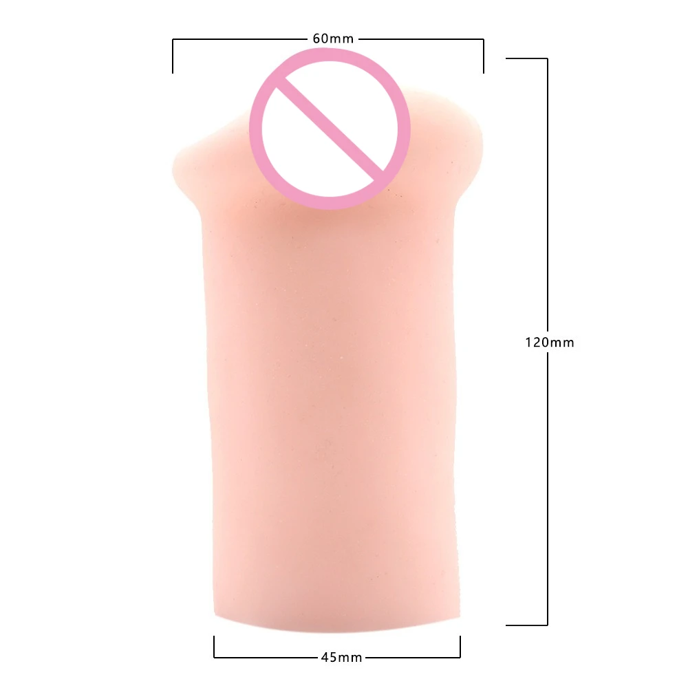 Fake Pussy Replacement Pump Cover Penis Exerciser Accessories Vacuum Penis Enlargement Extender Sex Toys Male Train Sucker Cups view 4
