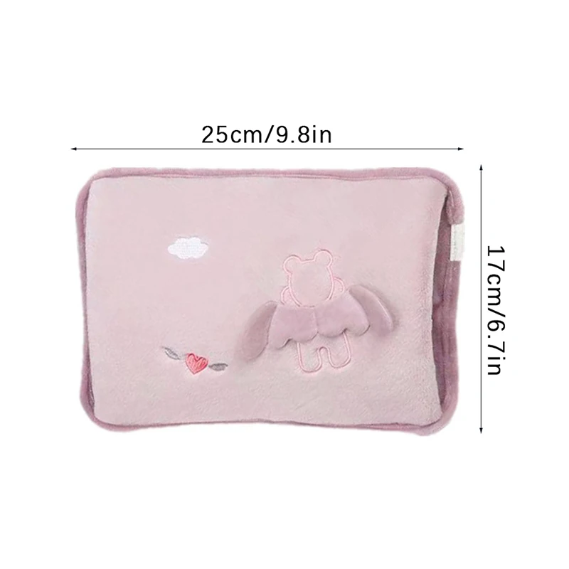 Rechargeable Hot Water Bag Electric Heat Water Pocket Hand Warmer Hot Water Bottle Heater Bag For Winter Explosion-proof