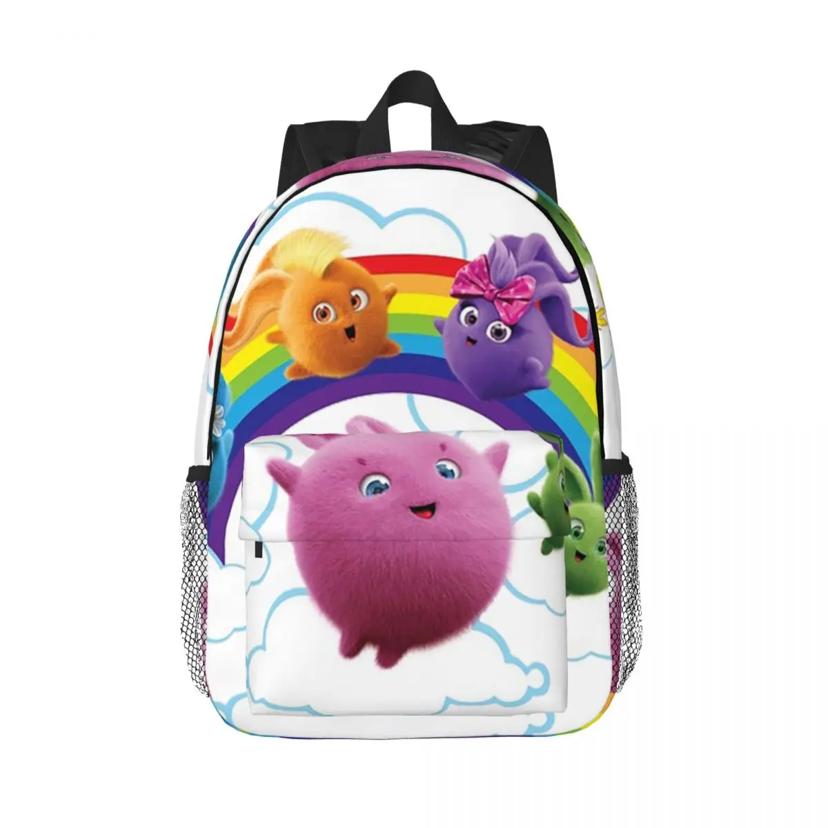 Sunny Bunnies Backpacks Boys Girls Bookbag Casual Children School Bags Travel Rucksack Shoulder Bag Large Capacity