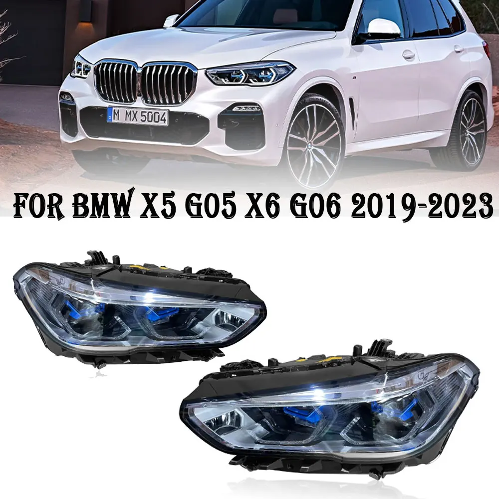 

Лампы головного света для BMW X5 G05 X6 G06 2019-2023