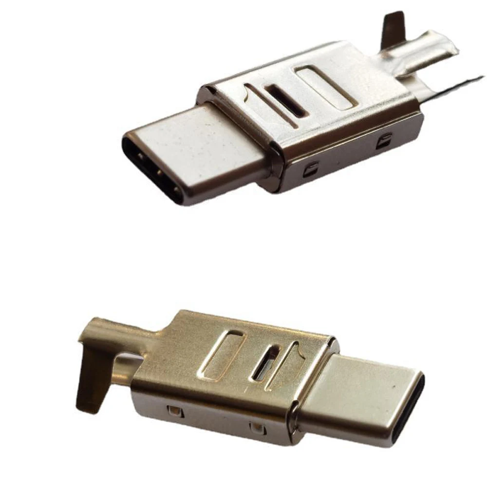 Tip-c Mirco USB 3.1 konnektör Jack ctor ctor kuyruk erkek tak elektrik terminalleri 9 pin tipi C OTG adaptörü De Carga Set elektrik