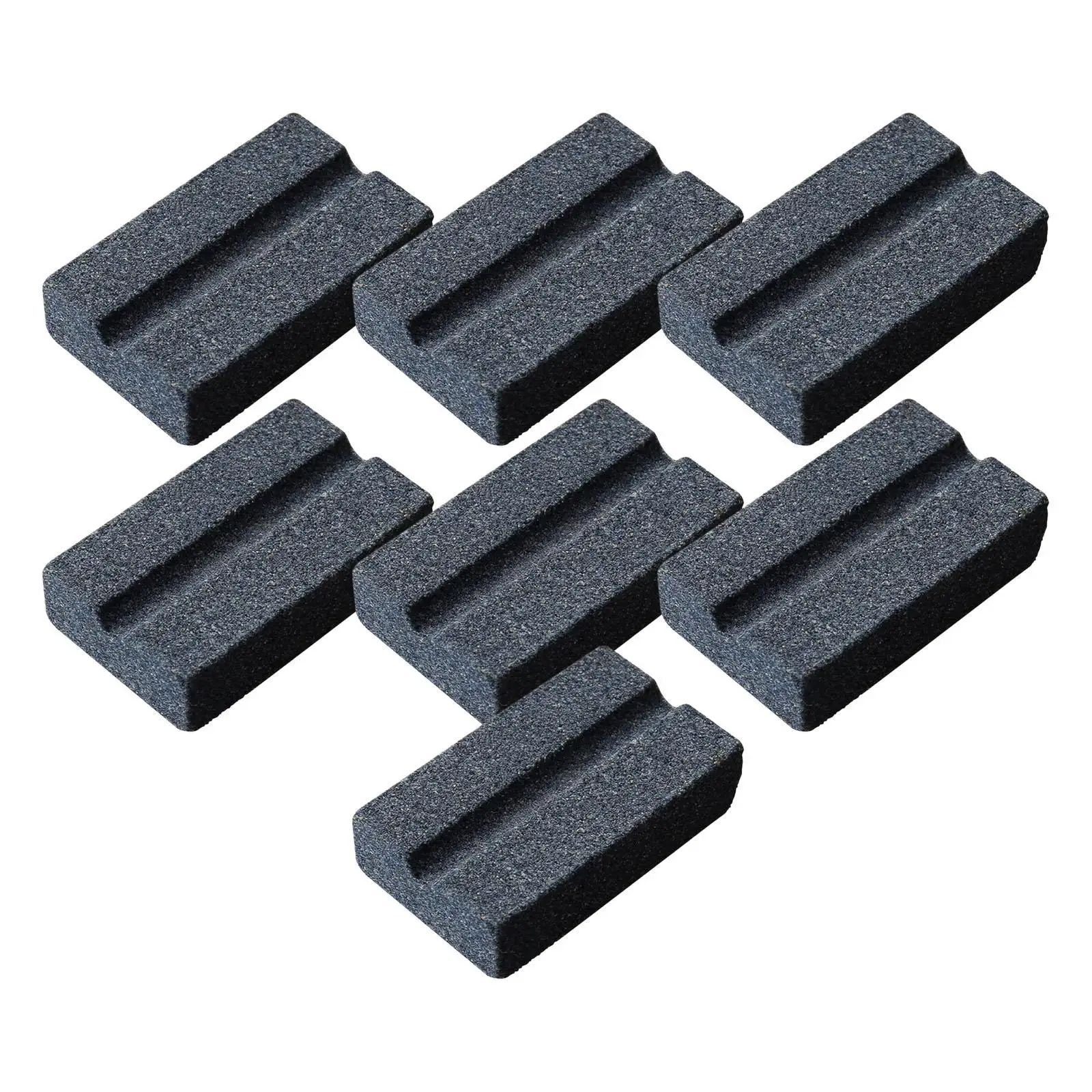 10Pcs Dart Point Sharpener Compact with V Groove Dart Sharpening Sand Stones