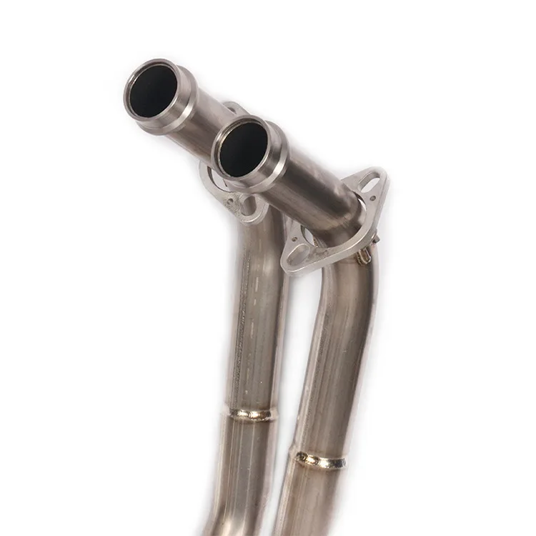 오토바이 스포츠카에 적합 Kawasaki ninja400 티타늄 합금 전면 섹션 소형 닌자 Z400 전면 섹션 수정된 스테인레스 스틸