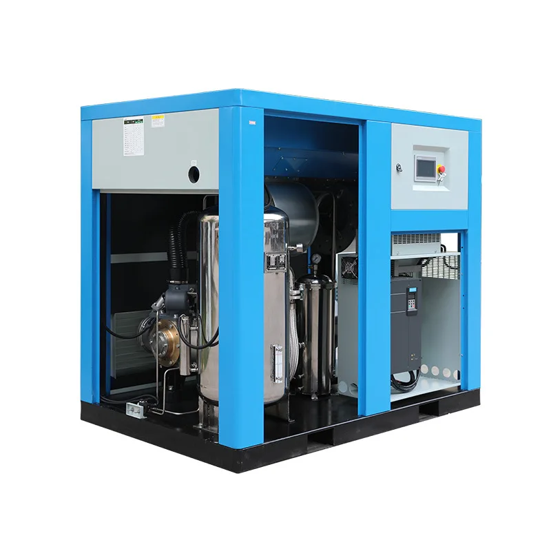 Industry Shanghai Quanwei explosion-proof all-water lubricated oil-free screw air compressor