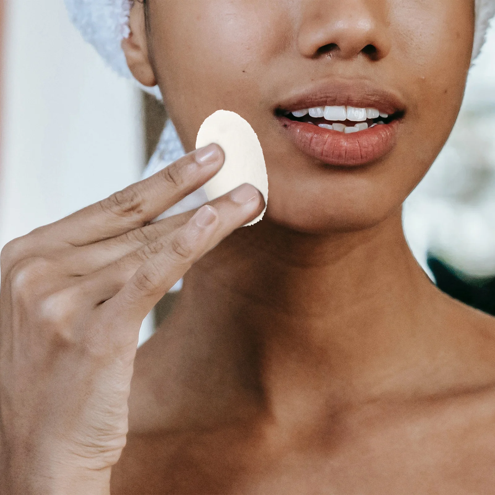 

60Pcs Face Cleaning Ball Silk Balls for Skin Care Promote Healthier Complexion Gentle Exfoliator Facial Care Ball