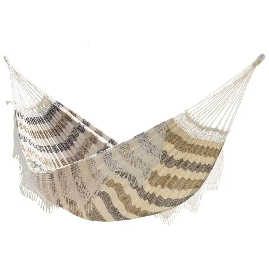 Auténtica hamaca brasileña de algodón con capacidad de 450 lb Costa