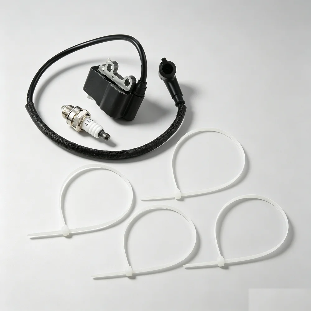 Ignition Coil Replace A411001620 A411001621 A10058 & Spark Plug Cable Ties for Echo PB580 PB-580H PB-580T for Shindaiwa EB600RT
