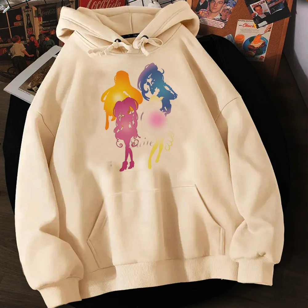 Precure hoodies women y2k aesthetic japanese Pullover hoddies female harajuku Hooded Shirt