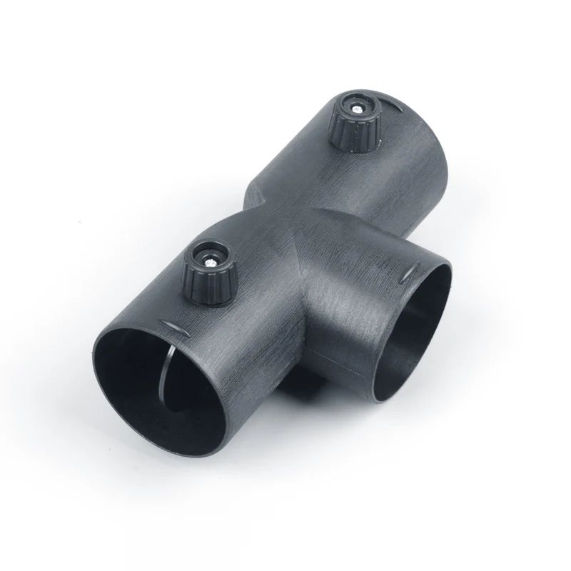 60mm Air Vent Ducting T Piece Outlet Connector & Vavle Flap For Webasto Heater Exhaust T Pipe Connectors Air Vent Ducting Outlet