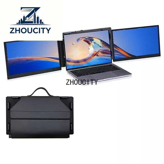 15inch Dual Screens Tri For Triple Screen Laptop Monitor Expansion