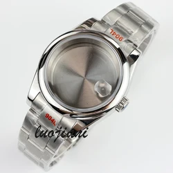 36mm/39mm watch case sapphire glass for datejust mod NH35 NH36 automatic movement jubilee oyster bracelet soild stianless steel