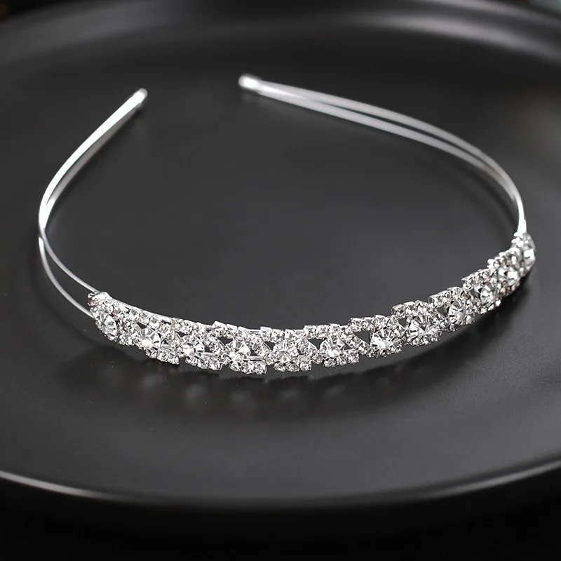 Luxury Hairband Pearl Rhinestone Headband Hairband Women Party Prom Bridal Wedding Hair Accessories Jewelry Band Headband Gift