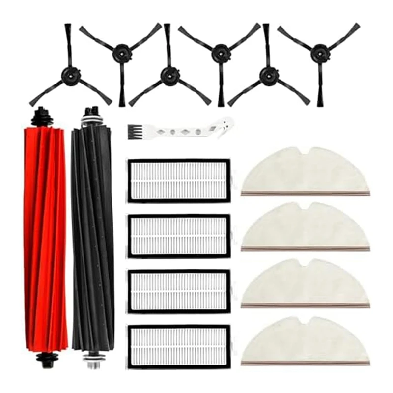 AEE4-Replacement Accessories Kit Compatible For Roborock Q8 Max /Q8 Max +/Q5 Pro/Q5 Pro+ Vacuum Cleaner