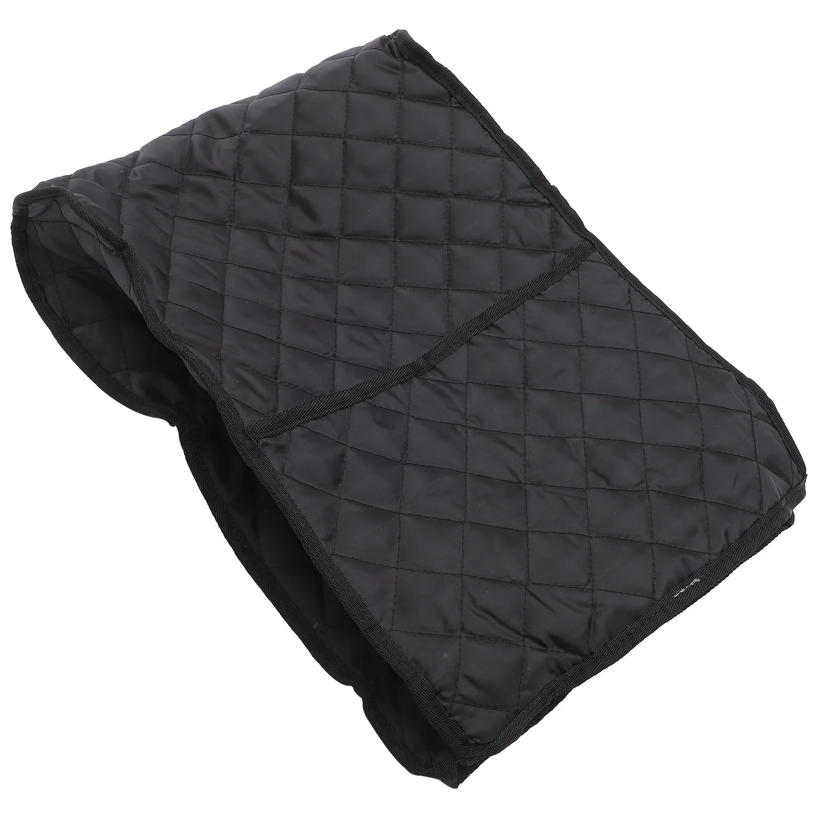 

Stand Mixer Cover Dustproof Thickened Waterproof Fabric Case with Front Pocket Kitchen Organizer Bag Black Stand Mixer Cover