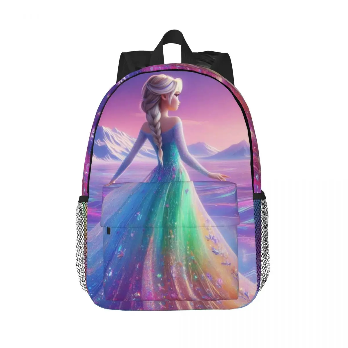 

Disney Frozen New Fashionable Pattern School Bag Print Lightweight Backpack 15inch