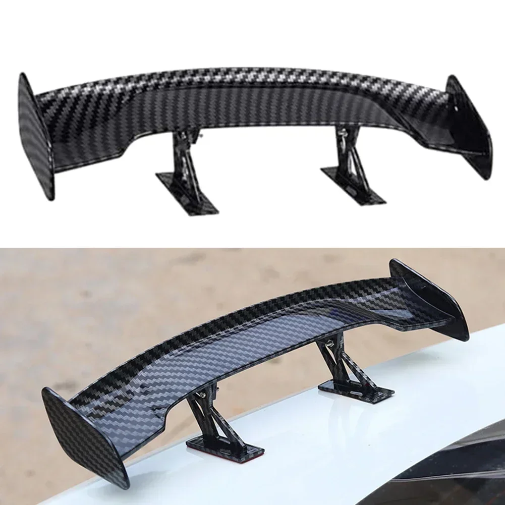 Auto Parts Car Spoiler Wing Fading Resistance Easy Installation Wind Stabilization Lightweight ABS Resist Fading