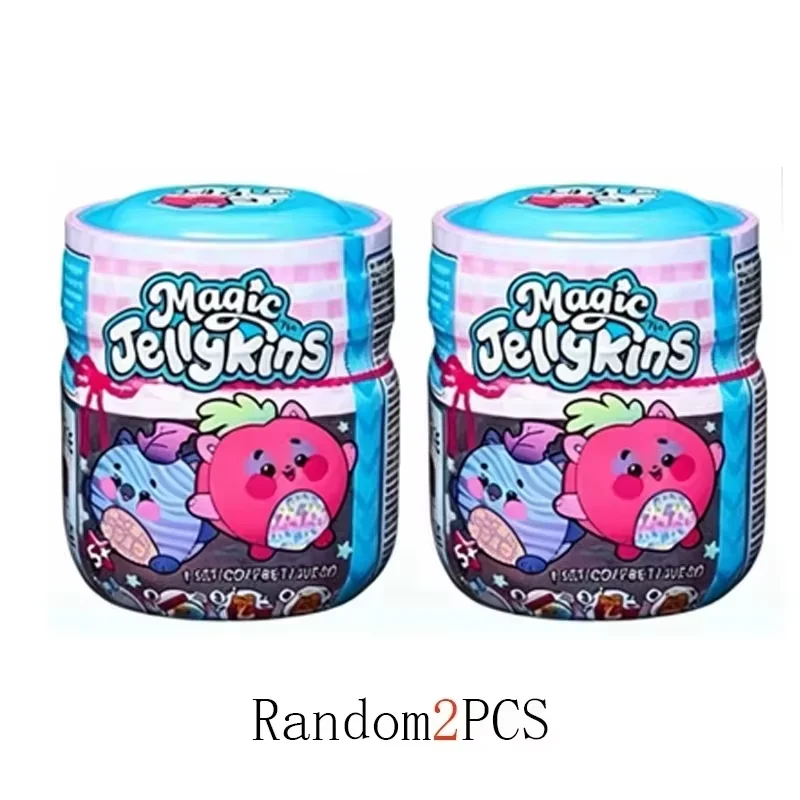 Magischer Jellykins-Plüsch. Füllen Sie den Behälter mit Wasser, schütteln Sie ihn und entdecken Sie Ihr neues Plüschtier (Spin Master) als Stressabbau-Spielzeug.