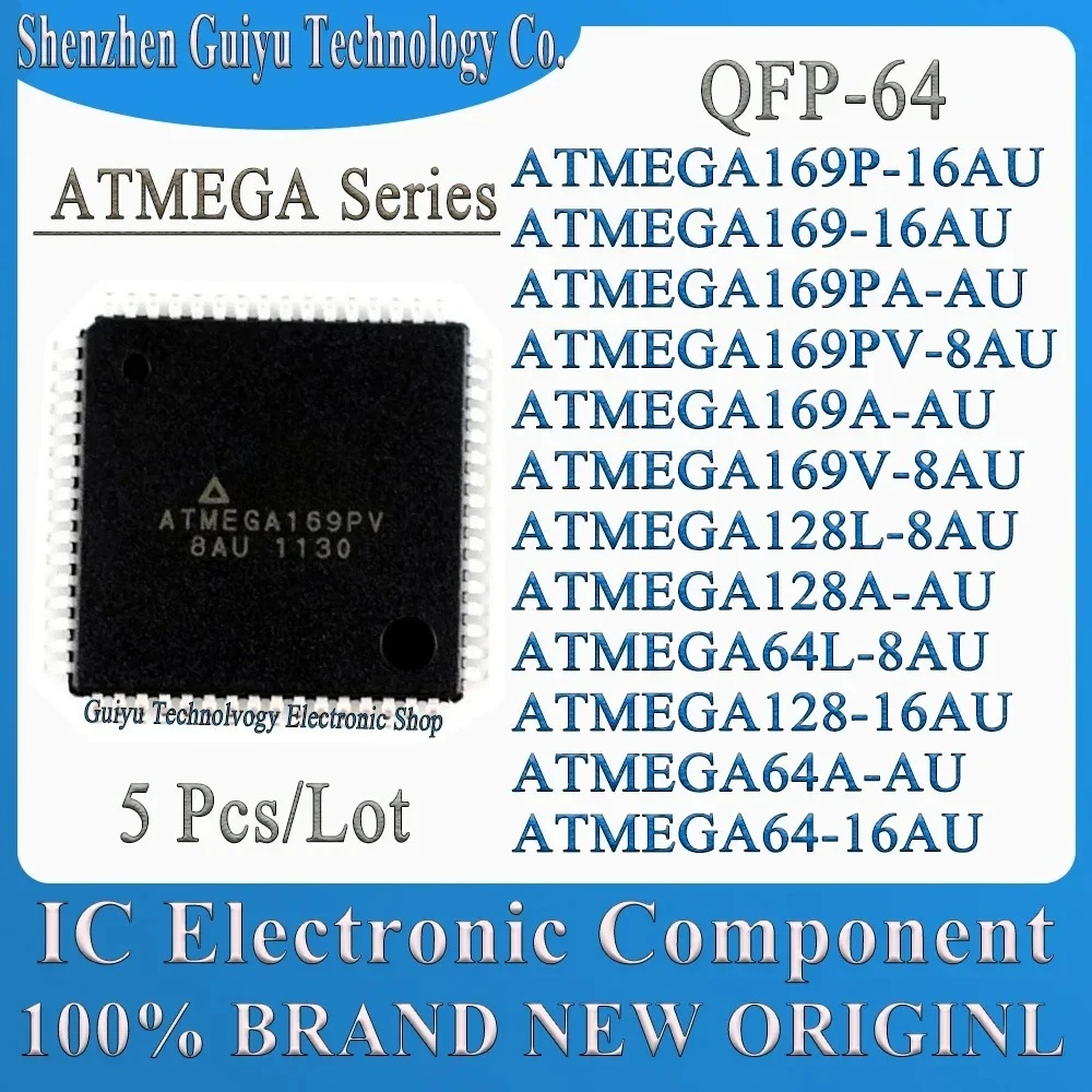 5 Pcs/Lot Atmega169…