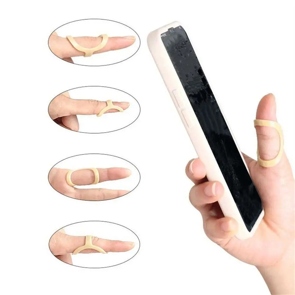 Durable Support Protection Finger Fixing Sleeve Bending Deformation Arthritis Finger Splint Stabilizes Oval 8 Finger Fixator