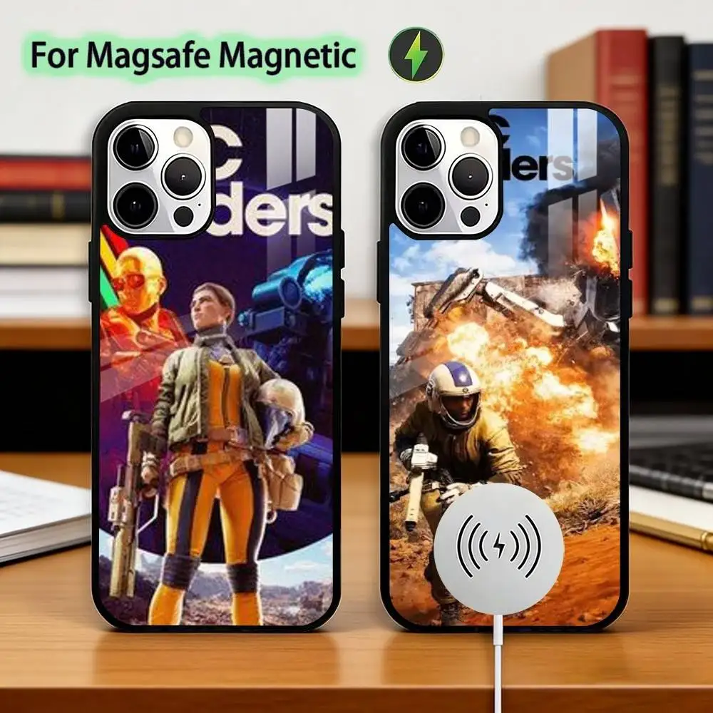 

HOT GAME ARC R-Raiders Phone Case For iPhone17,16,15,14,13,12,11 Plus,Pro Magnetic For Magsafe Wireless Charging