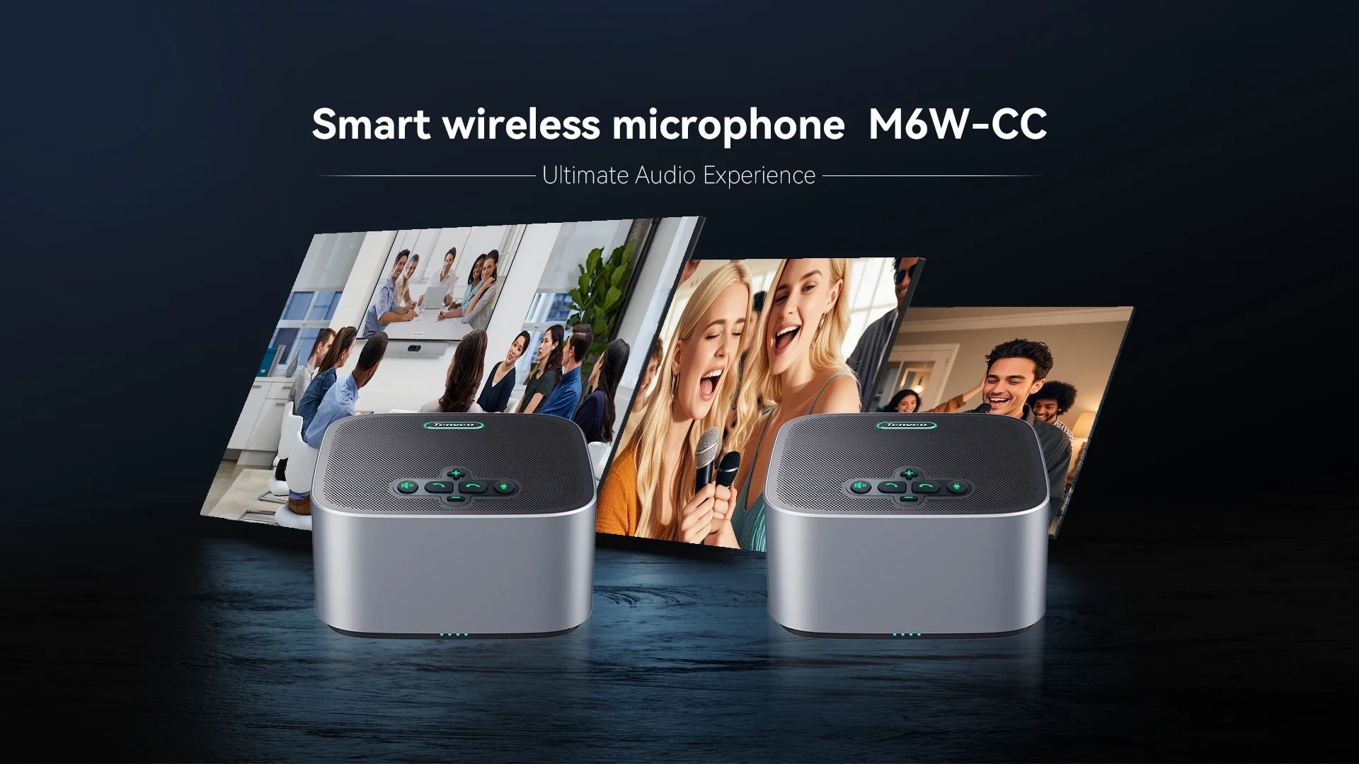 ميكروفون Tenveo 360 مع POE/USB، 6 قطع متتالية، لاقط 3 أمتار للصوت الشفاف #6