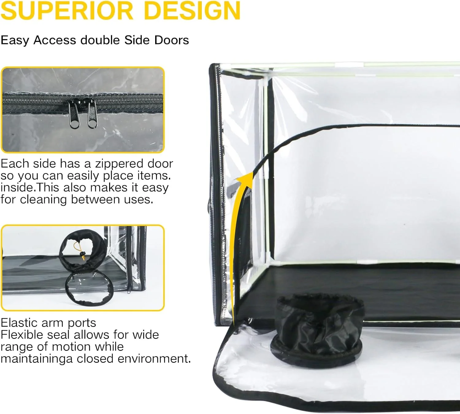 Beginner Friendly Portable Mushroom Grow Box Complete Mushroom Growing Kit Indoor Household Edible Mushroom Cultivation Supplies