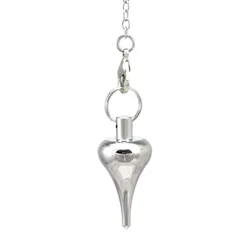 Metal Pendant Pendulum for Divination Dowsing Antique Copper Silver Color Pendule Swing Point Energy Spiritual Hot Sale Jewelry