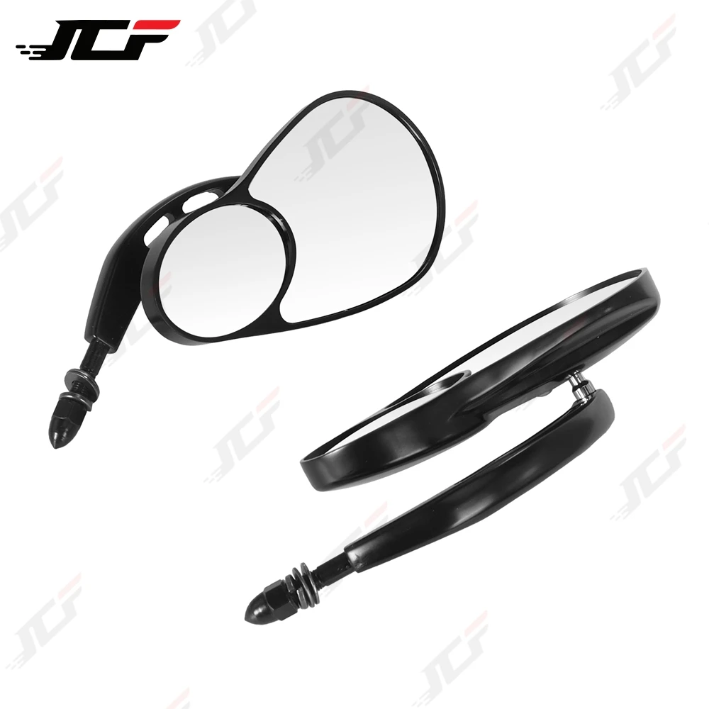 Split Vision Mirrors Rearview Mirror for Harley Touring Road King Street Electra Glide Ultra Classic FLHTCU Fat Boy Sport Glide