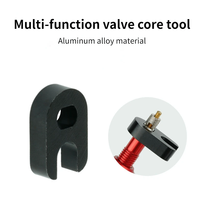 Multifunctional American French Valve Core Tool Aluminum Alloy Tire Core Removal Small Wrench Road Bike Bicycle Accessories