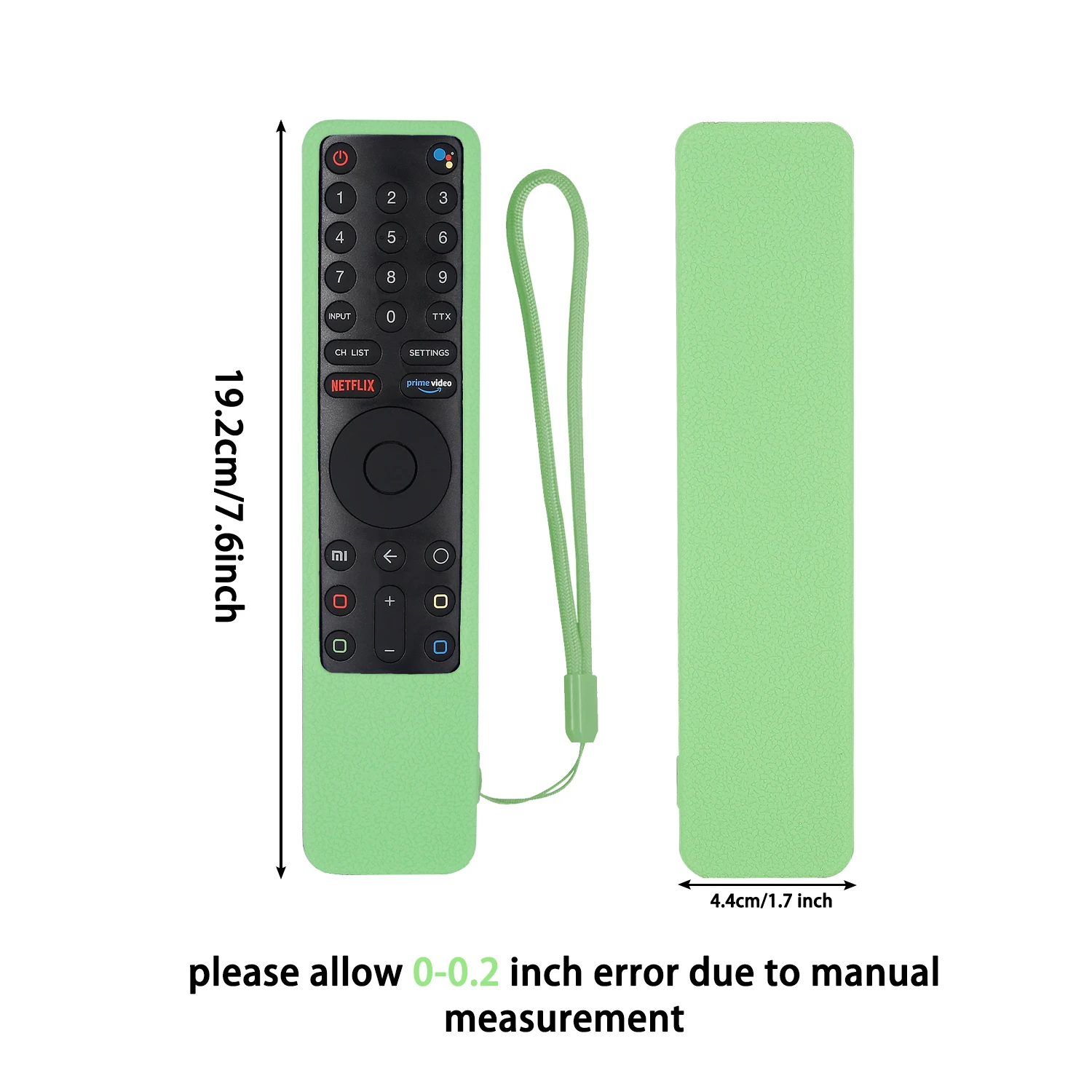 Silicone Case for Xiaomi MI 4S TV XMRM-010 Remote Control Bluetooth-Compatible Smart Cover Silicone Shockproof Remote Controller