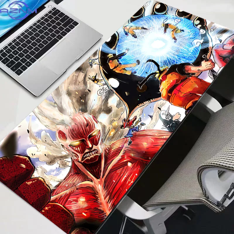 Mouse Pad Large Pc Speed for E-sports Players Laptop Computer Keyboard Desk Mat Uchiha Itachi Madara N-Naruto Uzumaki Mousepad