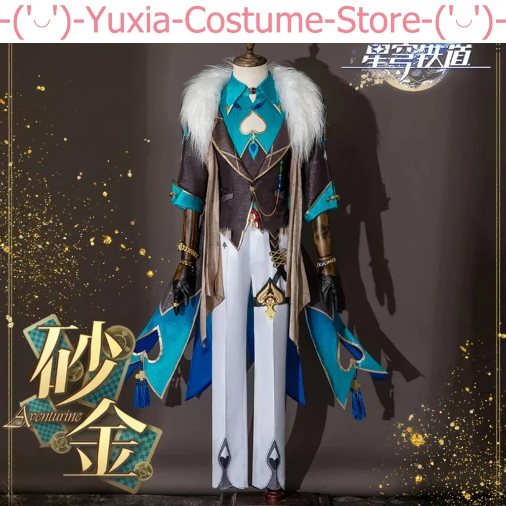 

Honkai: Star Rail Aventurine Cosplay Costume Cos Game Anime Party Uniform Hallowen Play Role Clothes Clothing