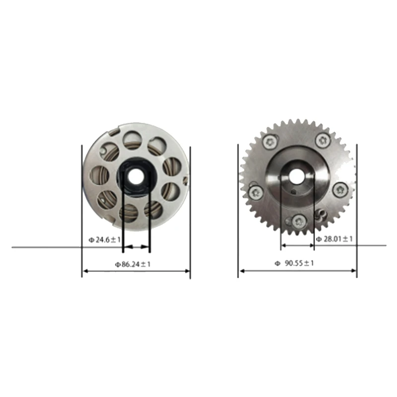 P700000112 Intake Timing VVT Gears Camshaft Phase Adjuster For Foton Sauvana 4G20 BX5 BX7