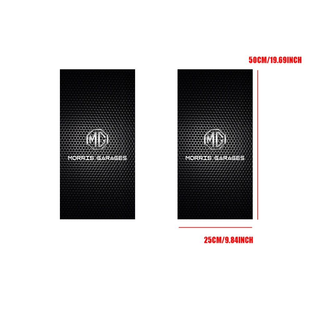 2 قطعة ملصقات السيارات B-عمود مركز العمود الديكور غطاء الشارات لموريس MG HS EHS Phev ZS MG3 MG5 MG6 MG7 GT ZR RX5 ZT RX8