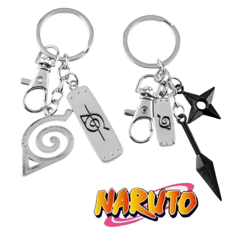 New Pendant Keychains Uzumaki Naruto Anime Figures Accessories Akatsuki Itachi Manga Men Key Chain Fans Gift Toys Keyrings