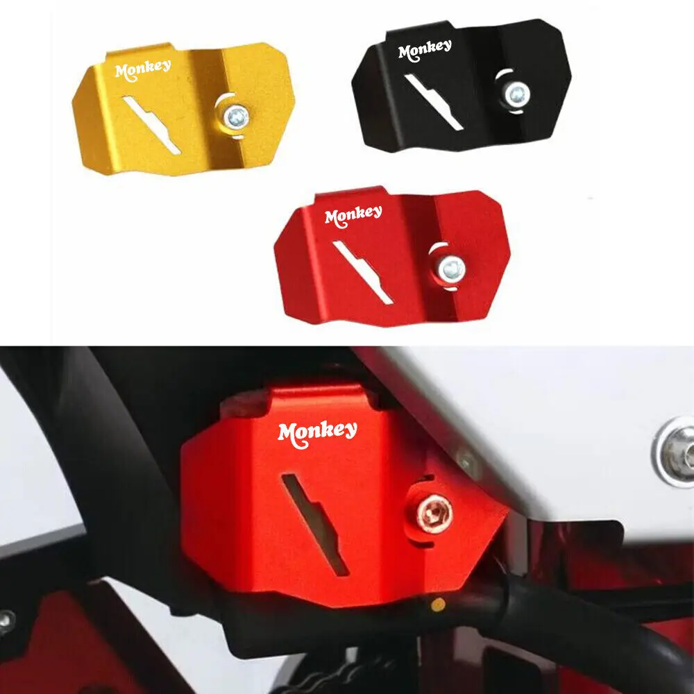 

Rear Cylinder Brake Fluid Reservoir Guard Cover For HONDA Monkey 125 2018-2023 Motorcycle Rear Brake Pump Guard