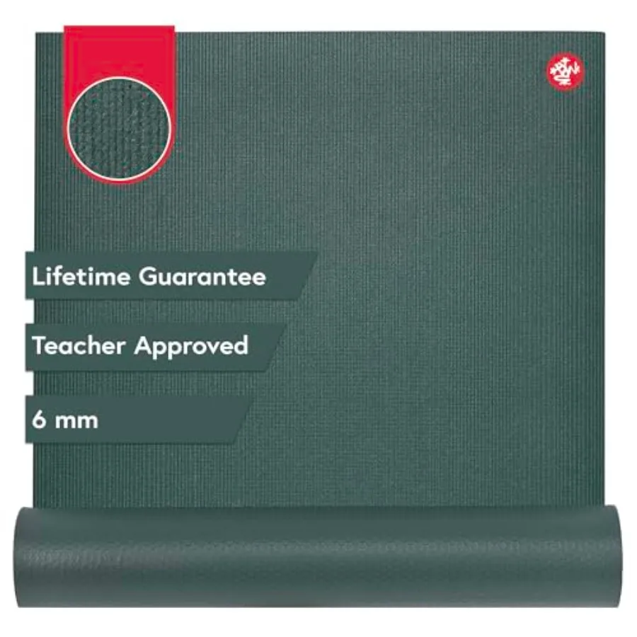 

PRO Yoga Mat - 6mm Lifetime Durability Hygienic Construction Premium Studio Quality Teacher Approved
