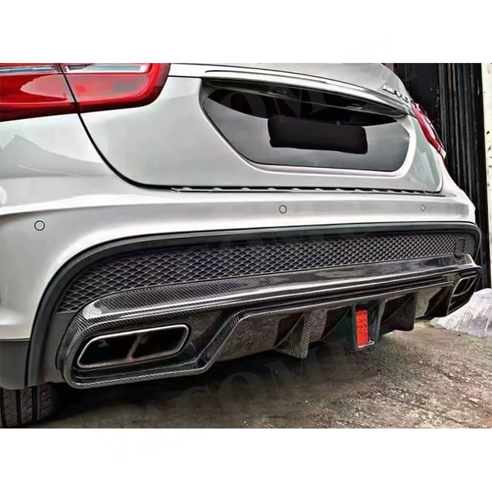 

VACOMUL For Benz GLA Class X156 GLA260 GLA45 For AMG Sport 2014-2017 Rear Diffuser Car Body Kit Styling Exterior Trim