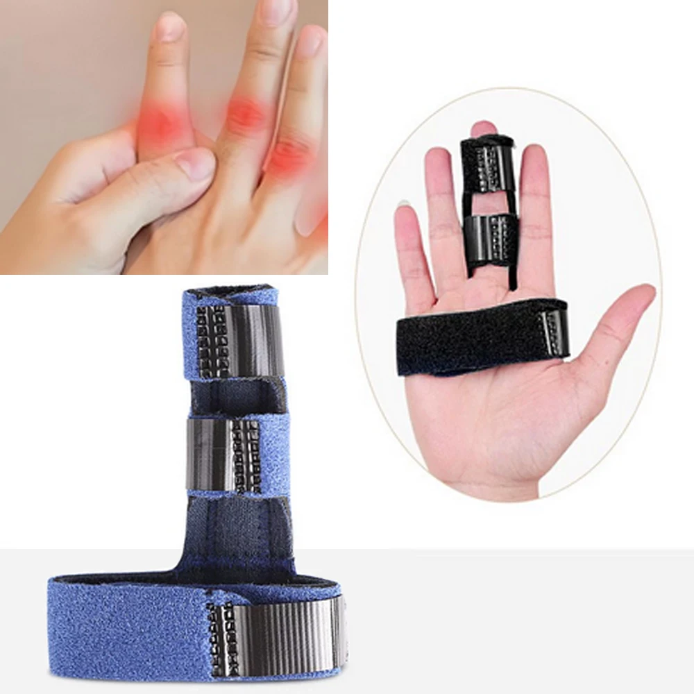

Finger Support Splint Trigger Finger Thumb Splint Hand Finger Brace Tape Protector for Straighten Curved Healthcare Accessories