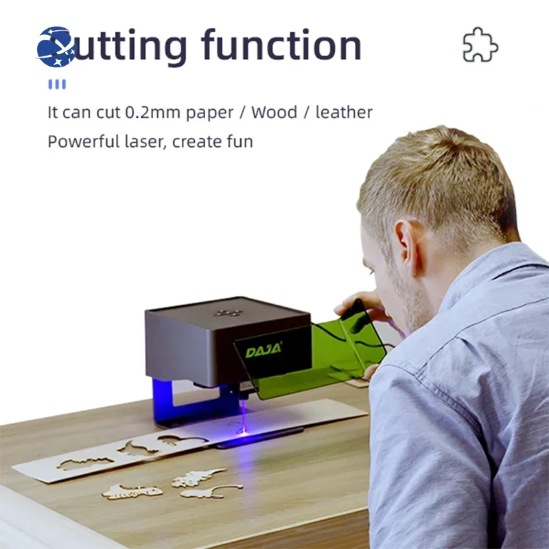 Home Desktop Laser Engraver CutterMachine Blanks Laser Engraving Engraver For Wood Leather And Metal