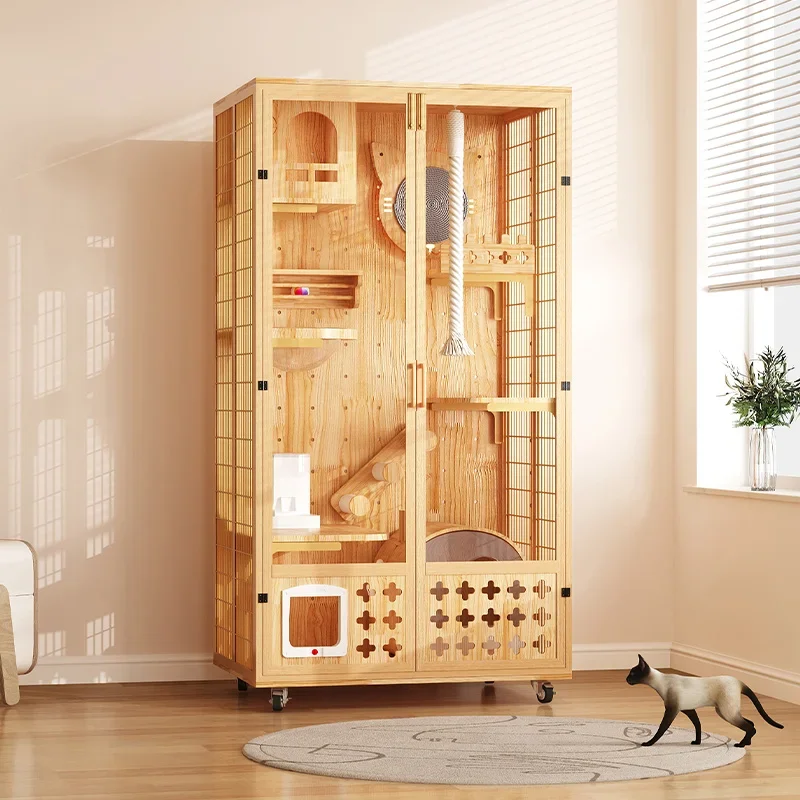 Cat Cabinet House For Cats Kitty House Pet House Indoor Luxury Cat Villa With Good Price