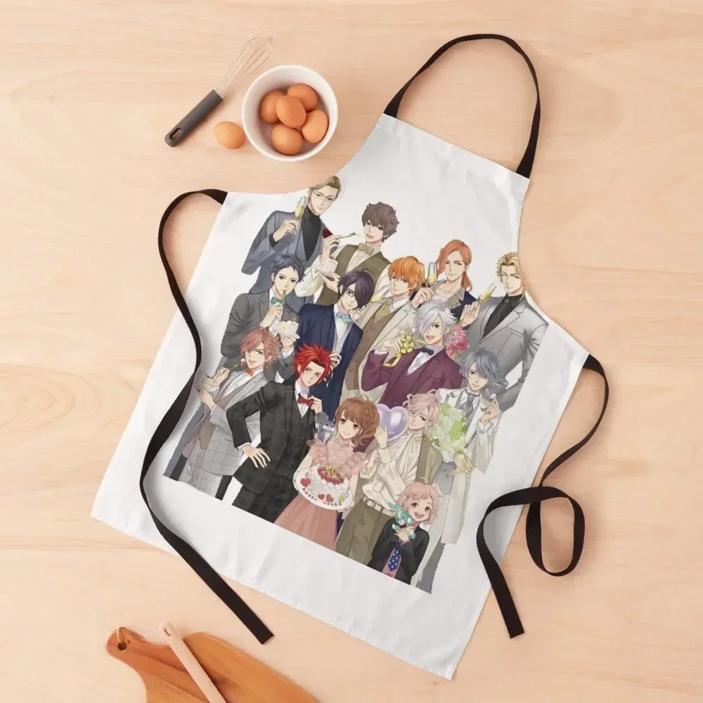 

Brothers conflict Apron Customizable For Women Kitchen on the wall Woman Kitchen Apron